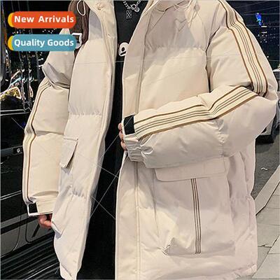 cotton jacket men coat winter thickened paragraph warm cotto