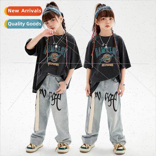 Children hiphop set dance tide childrens cool handsome boys