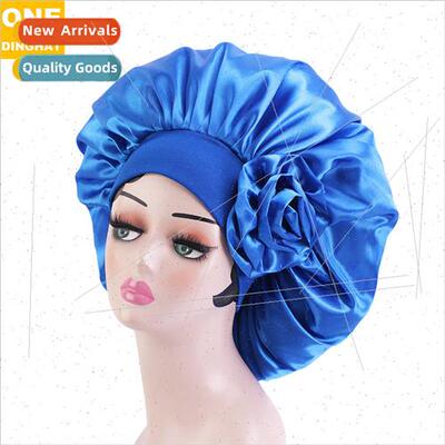 Bath & Shower Hair Care Hat Extra Large Satin Sleeping Hat W