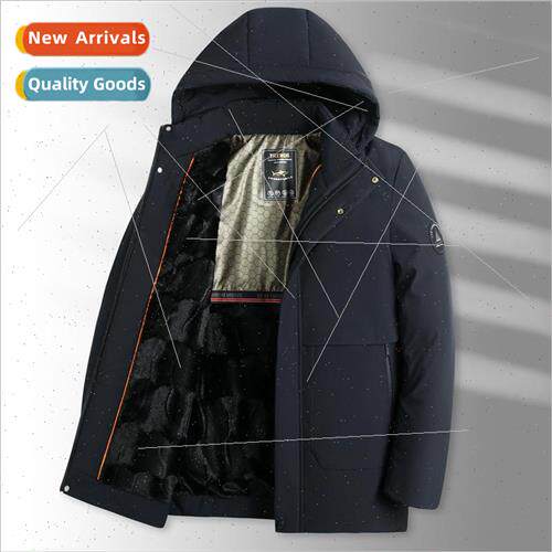 Middle-aged elderly cotton jacket men loose thickened fatigu
