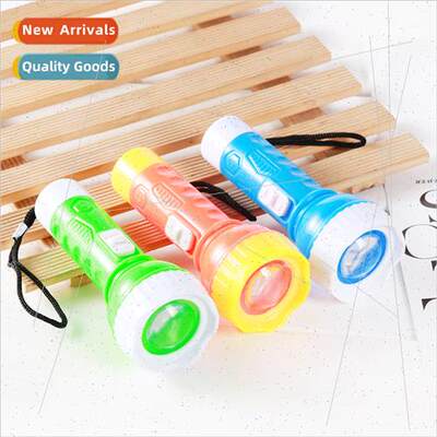 Outdoor Portable Mini Flashlight Plastic LED Strong ght Flas