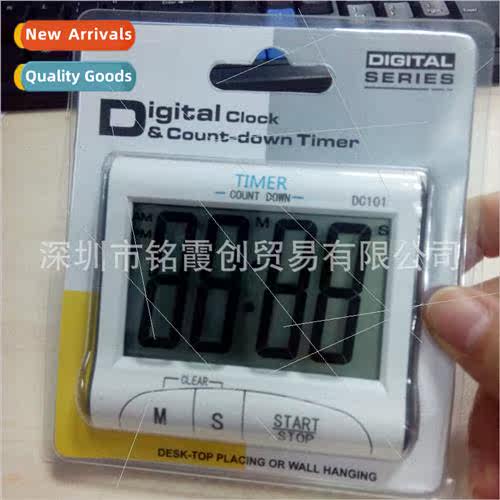 DC-101 Kchen Timer Timer Thin Type Large Screen Electronic T