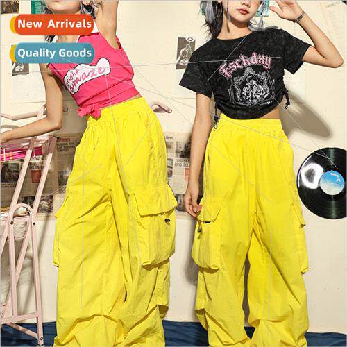 Jazz Dance Costume Girls Summer Dopamine Workwear Pants Su G