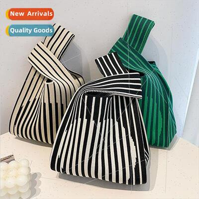 Large capacy knted handbag bag female 2023 new fashion out h