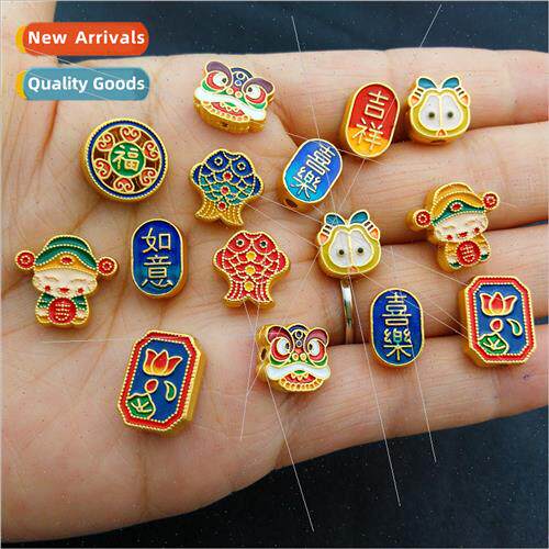 God Fortune blessed back cloud bead pendant good luck allego