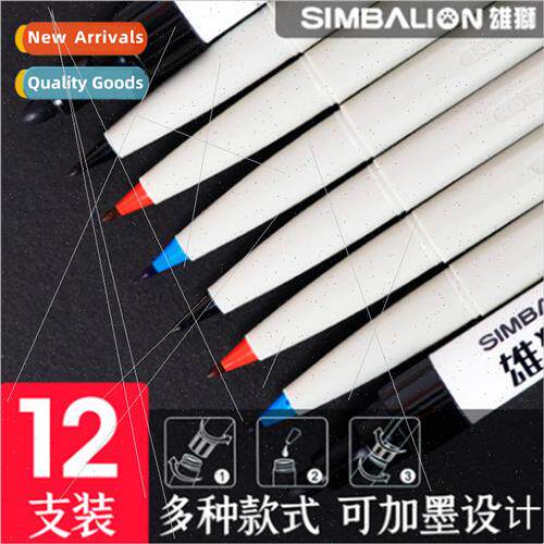88 Small Checker Pen Blue Fine Tip Water-Based Marker Black