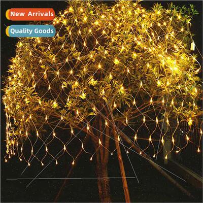 LED colorful lights string fishing net lights flashing light