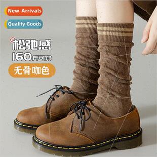 winter socks calf feet not boneless loose fall Spring