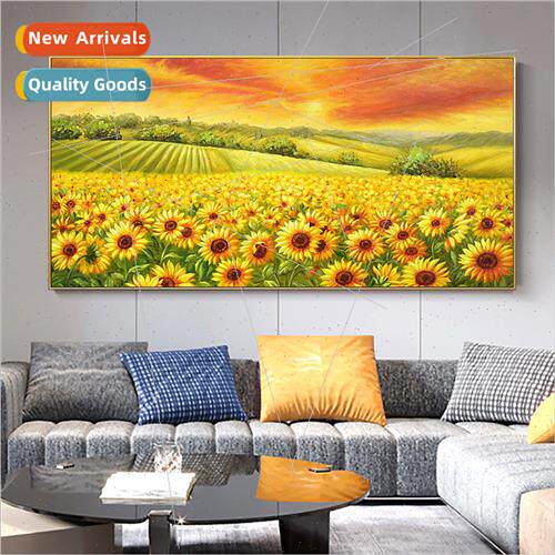 Diamond painting full diamonds new DIY living room large sun