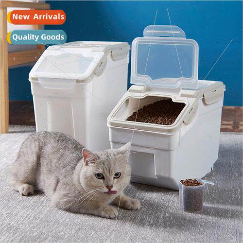 Dog Food Bucket Cat Food Bucket Dog Food Box Sealed Storage