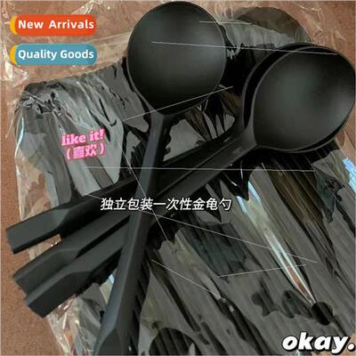 Disposable spoon soup spoon individually wrapped commercial