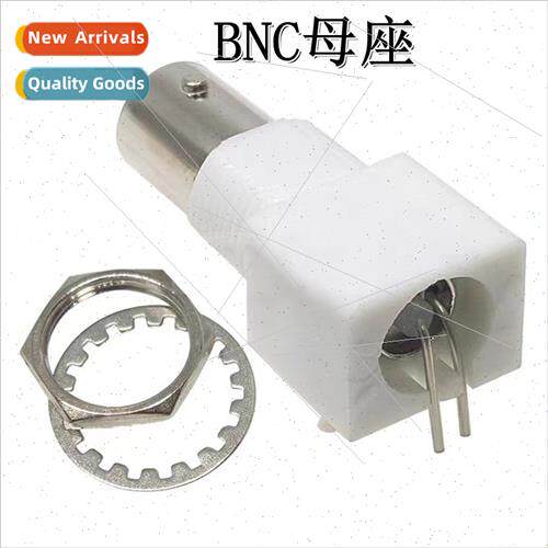 BNC whe glue female chassis connector 50 ohm double layer si