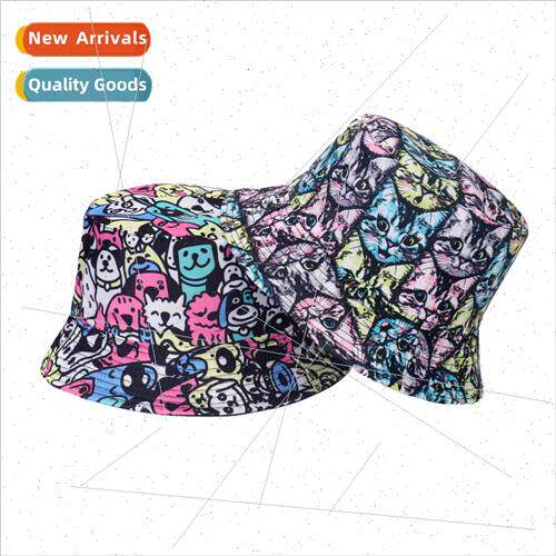 ins Japan Korea  nd hundred wh sun hat leisure pot hat cat d