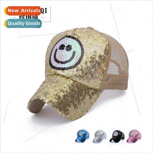 Korean  new full embroidery sequins hat Ms. sun-shading suns