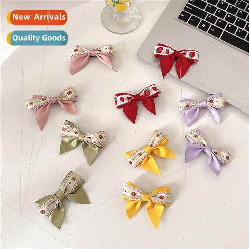 Girls bow headdress children hair clips 2021 new cute prince