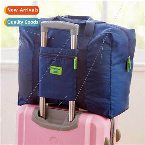 Waterpronylon folding travel organizer bag men women travel