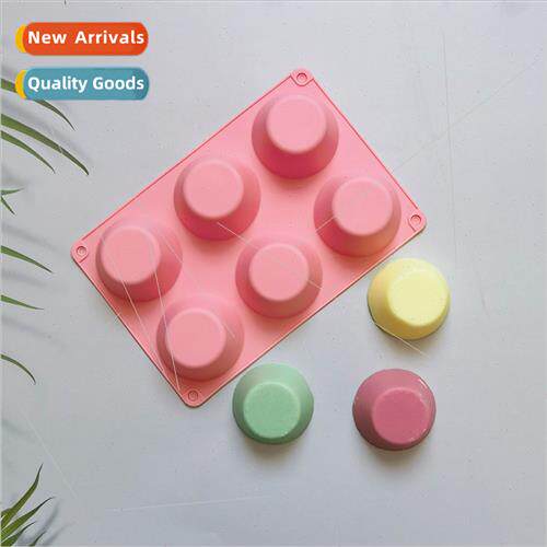 6 round egg tarts 6 silicone mold cakes ice cream pudding de