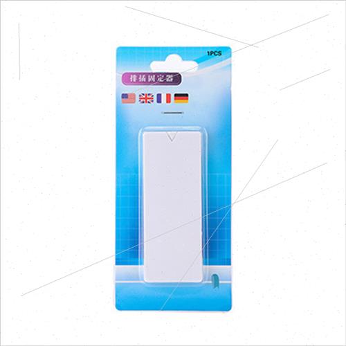 Adhesive backing stickers separation plug plug board fixer w
