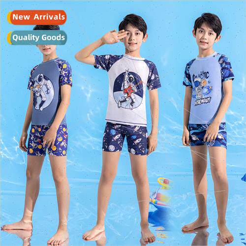 Childrens swimsus boys 2023 new summer cartoon cartoon anima