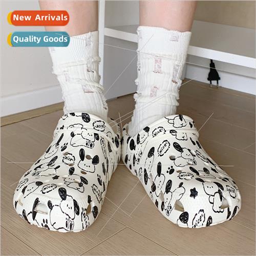 New fashion stamping sh sense Baotou hole shoes summer perso