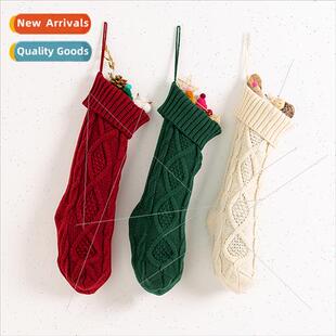 candy knted bags Christmas gift socks wool Europe diamond