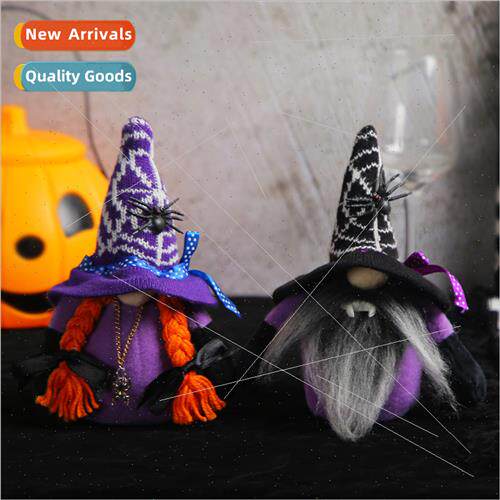 Halloween new faceless vampire doll ornament spider bat doll