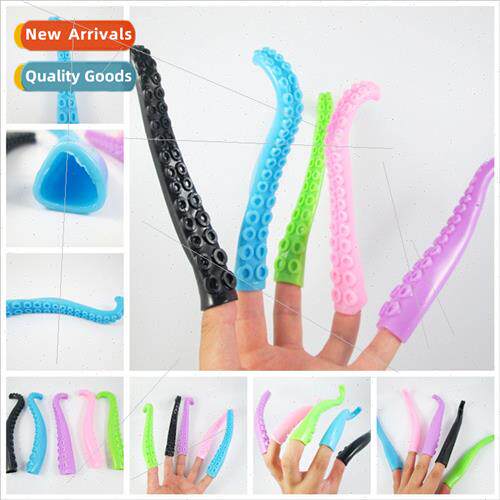 New octopus tentacle finger puppet storytelling mini finger
