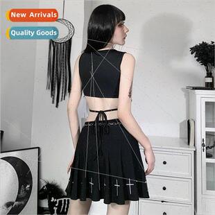ins sexy small Uned strapping States waist Europe backless