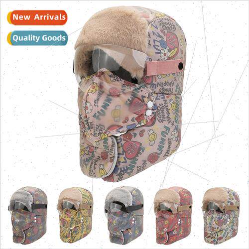 Lei Feng cap winter thickened outdoor warm cap ladies riding