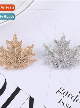 Europe Uned States fashion elegant maple leaf brooch female