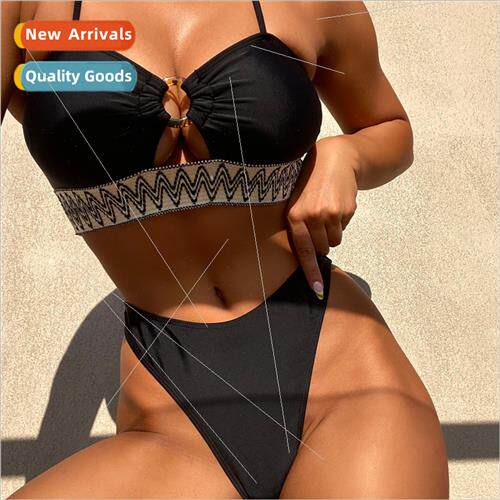 2022 Swimsu Bikini Europe Swimwear Kn Strap Spl Swimsu i LZ7