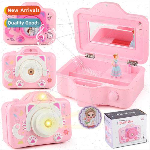 New camera wh projection music box  girls ballet dancing mel