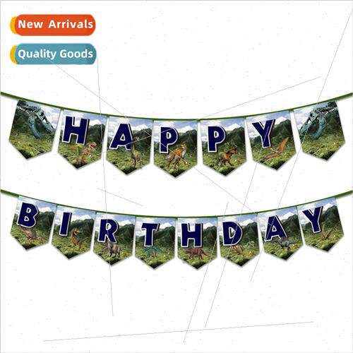 Baby Thursday Birthday Dinosaur Party Decoration Birthday Pu