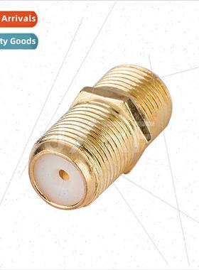 RF Connector F Female to F Female Dual Pass Cable TV Antenna