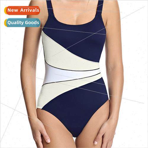 Hulu Patchwork New Womens One Piece Swimsu 2024 One Piece Eu