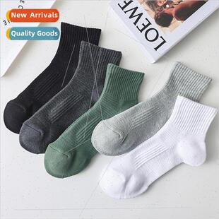 mens short mid Professional spring socks calf sports