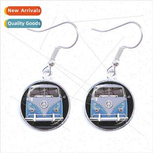 Van Peace Bus Photo Beach Vintage Accessories Hippie