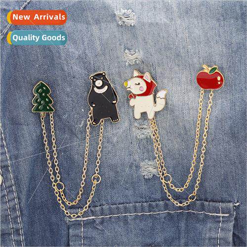 Europe Uned States fashion brooch cartoon cute animal bear p