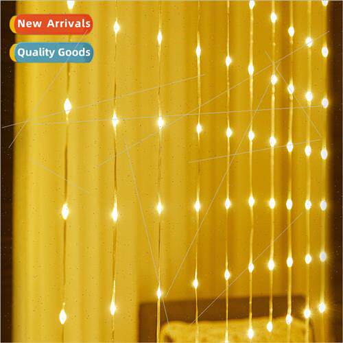 led leather wire copper wire light string 3x3 meters usb rem