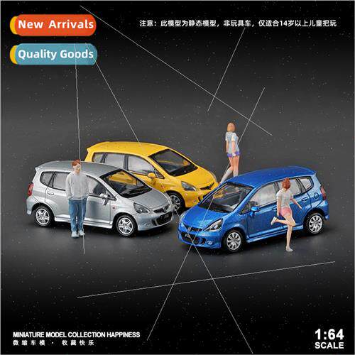 1:64 simulation Honda F Sport HONDA FIT GD car model alloy t