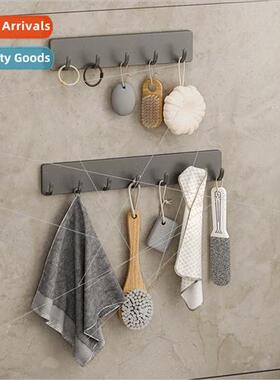 Behind door hooks key hangers stick wall wall hanging clothe