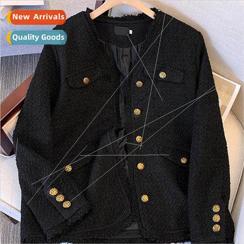 Autumn winter  2023 small perfume jacket female fall new cel