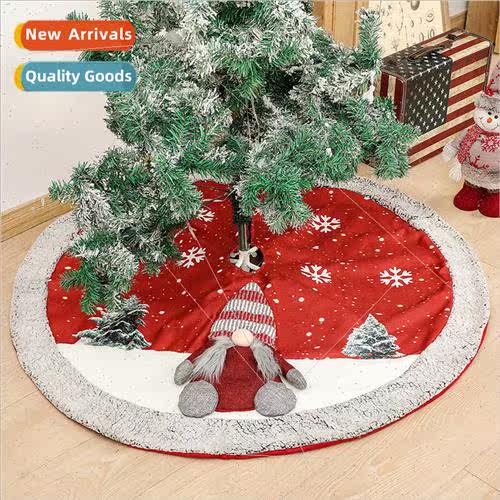 2023 New Christmas Tree Skirt Burlap Tree Skirt  Christmas T