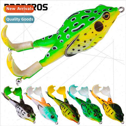 Spinning Double Legs Thunder Frog Road Runner Soft Ba 9.5cm