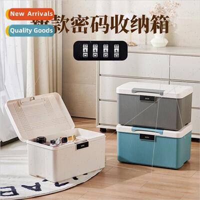 Locking storage box household valuables storage box safekeep