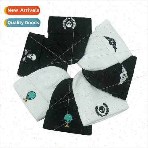 Kn Hat Hip Hop Set Halloween Alien Ghost Head Cave Head Embr