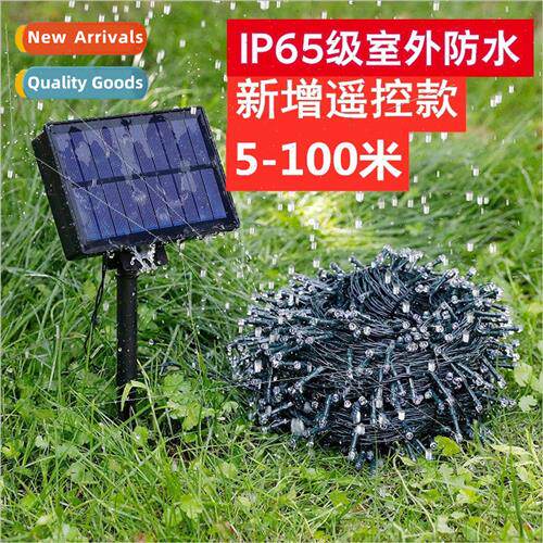 Solar String ghts Remote Control LED Christmas Holiday Decor