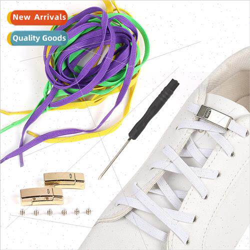 Magnet buckle lazy laces children no tie shoelaces men women