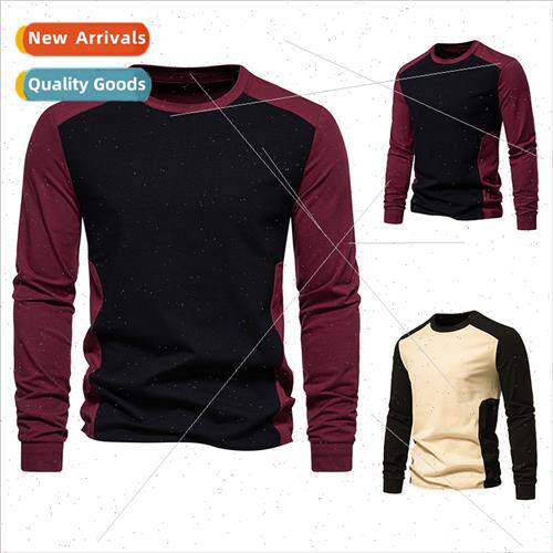 2023 Autumn winter new Europe size men fashion nd round neck