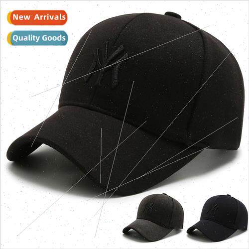Hat men fall winter thickened baseball cap sun hat my embroi